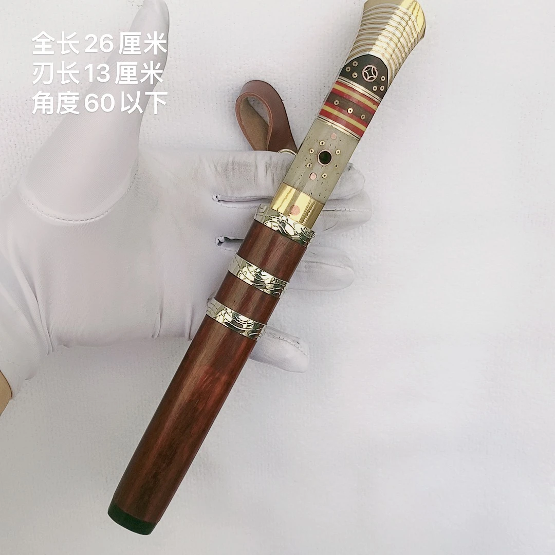 精品保安腰刀牛骨削皮刀