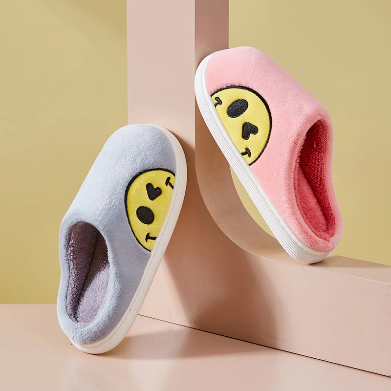 【微瑕断码捡漏】酷趣情侣舒适居家秋冬保暖亲子儿童卡通棉拖鞋3602