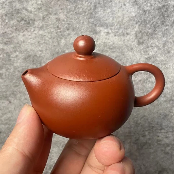 75cc小西施手拉壶潮州朱泥壶