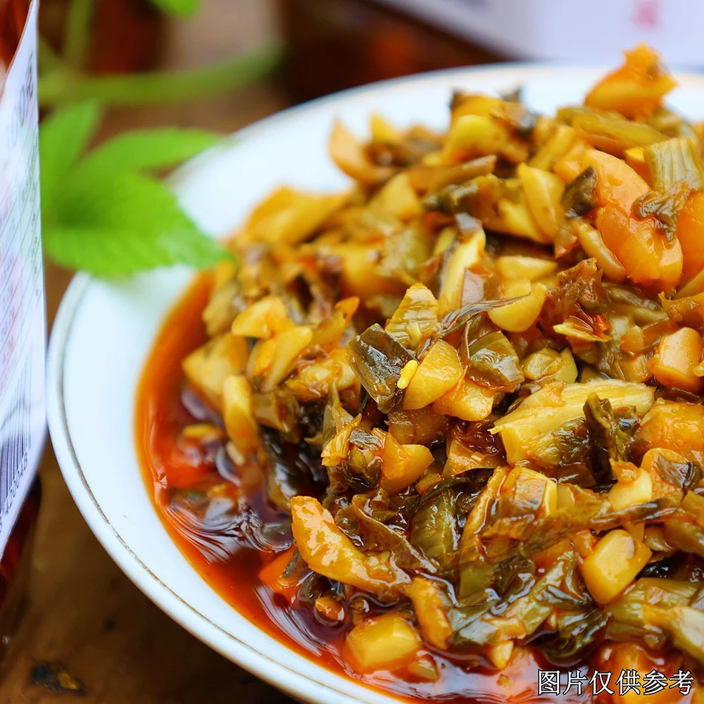 【少莲品牌】下饭拌面高山脆笋芽菜每瓶300克开瓶即食香辣味美味