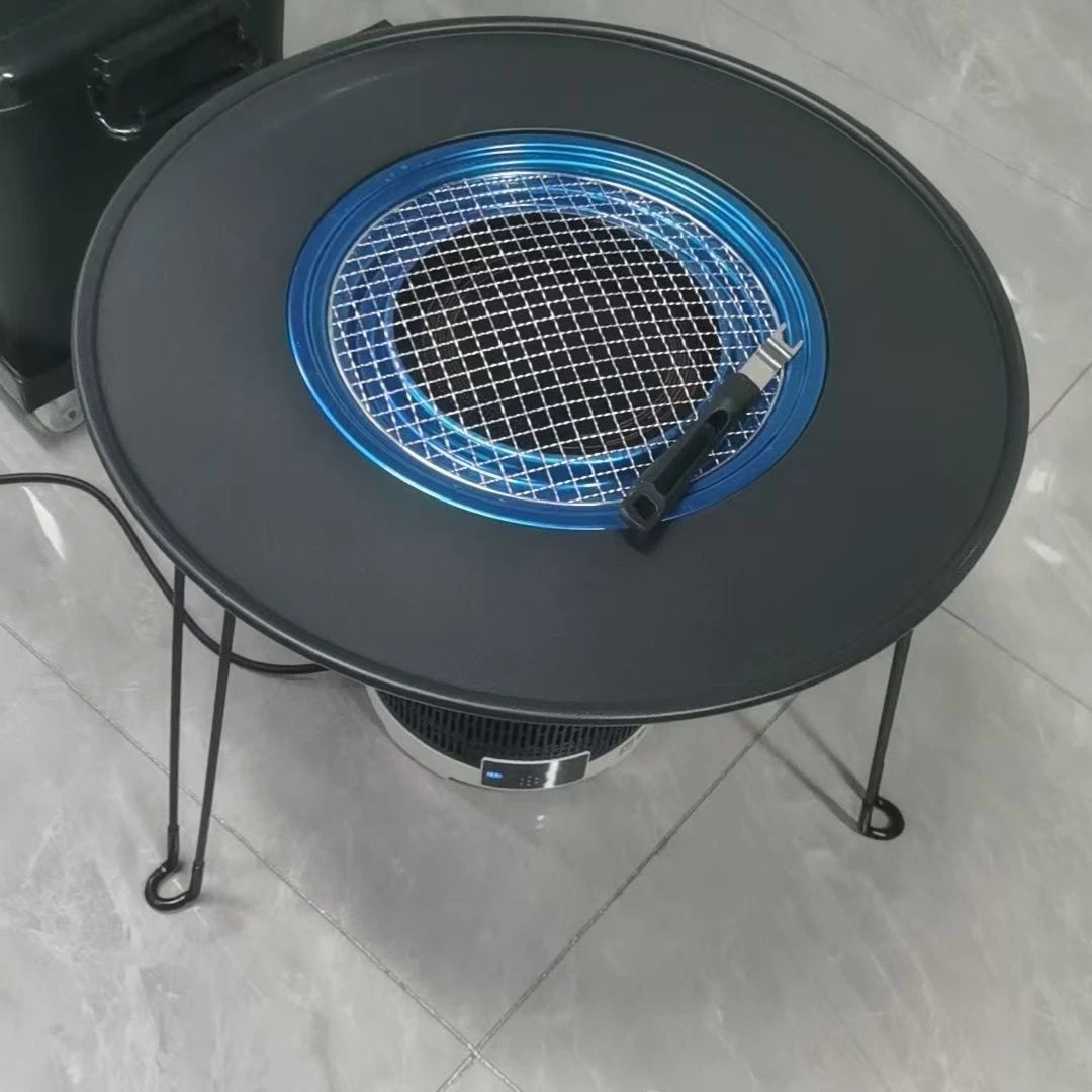 户外野炊露营烧烤桌家用围炉煮茶【专用小圆桌】