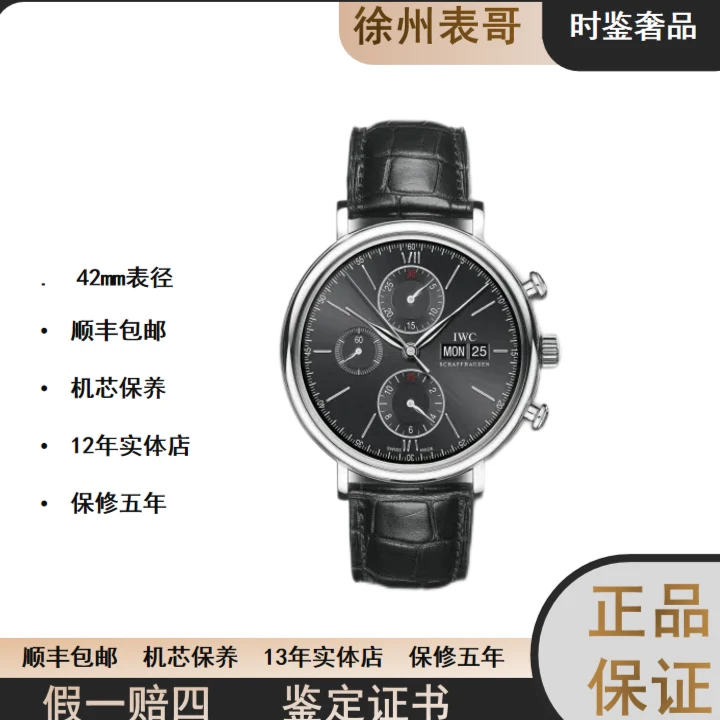 99新  时鉴 /万国柏涛菲诺/公价44800元/IW391008/表径42