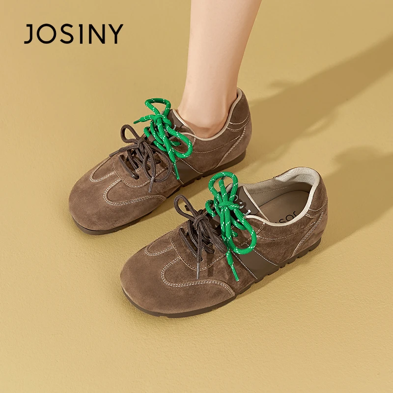 卓诗尼复古德训鞋2025新款春季平底复古板鞋美拉德运动鞋休闲鞋女