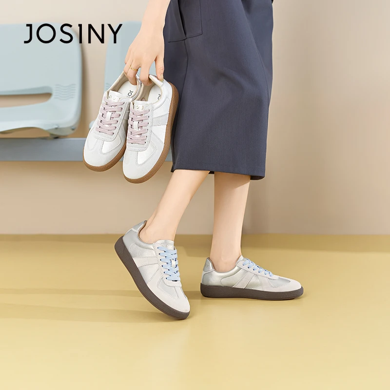 卓诗尼时尚百搭勃肯鞋2025春季百搭休闲板鞋单鞋学生青春活力女鞋