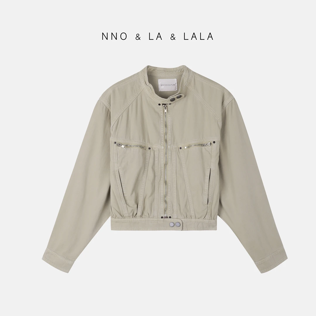 LA 飞行员工装水洗 牛仔外套 25506