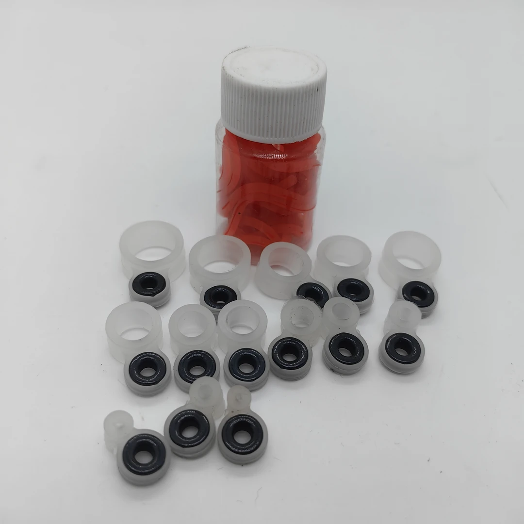 泡沫逗钓  1根皮筋+1包导环