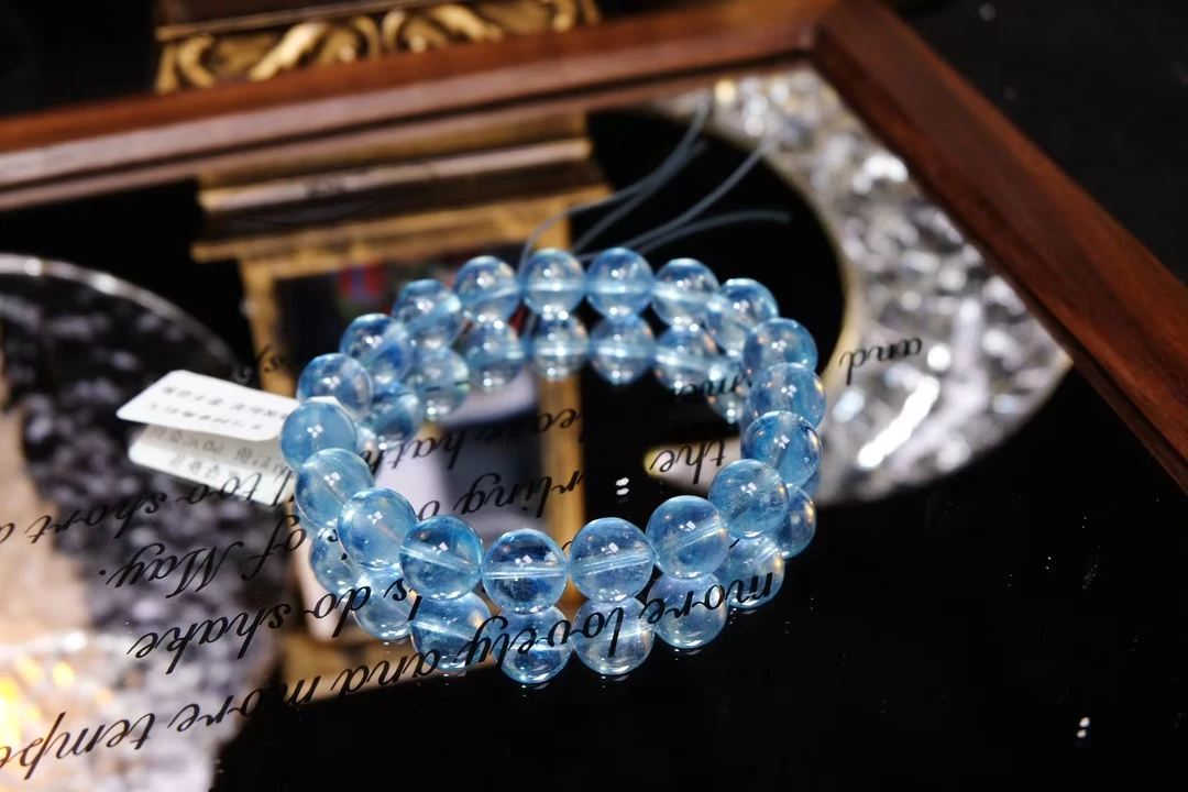 水晶彩宝手链直播看货链接