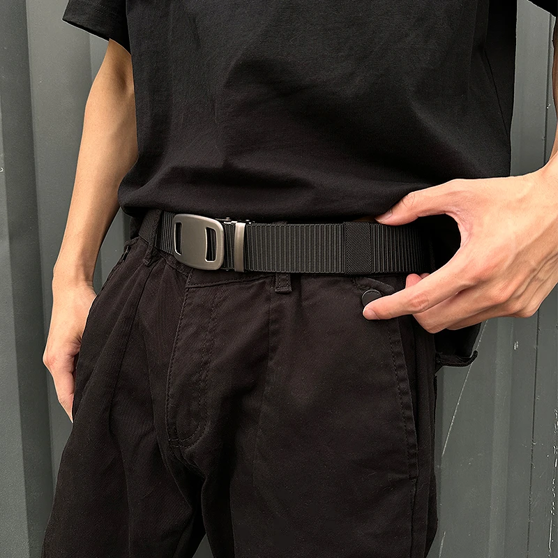 简约ins风尼龙腰带男女款百搭潮流休闲裤腰带户外耐用训练裤带宽