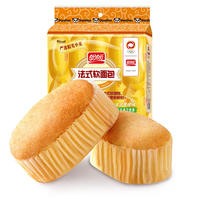 盼盼法式软面包奶香味袋装160g/散装经典学生营养早餐扛饿解馋