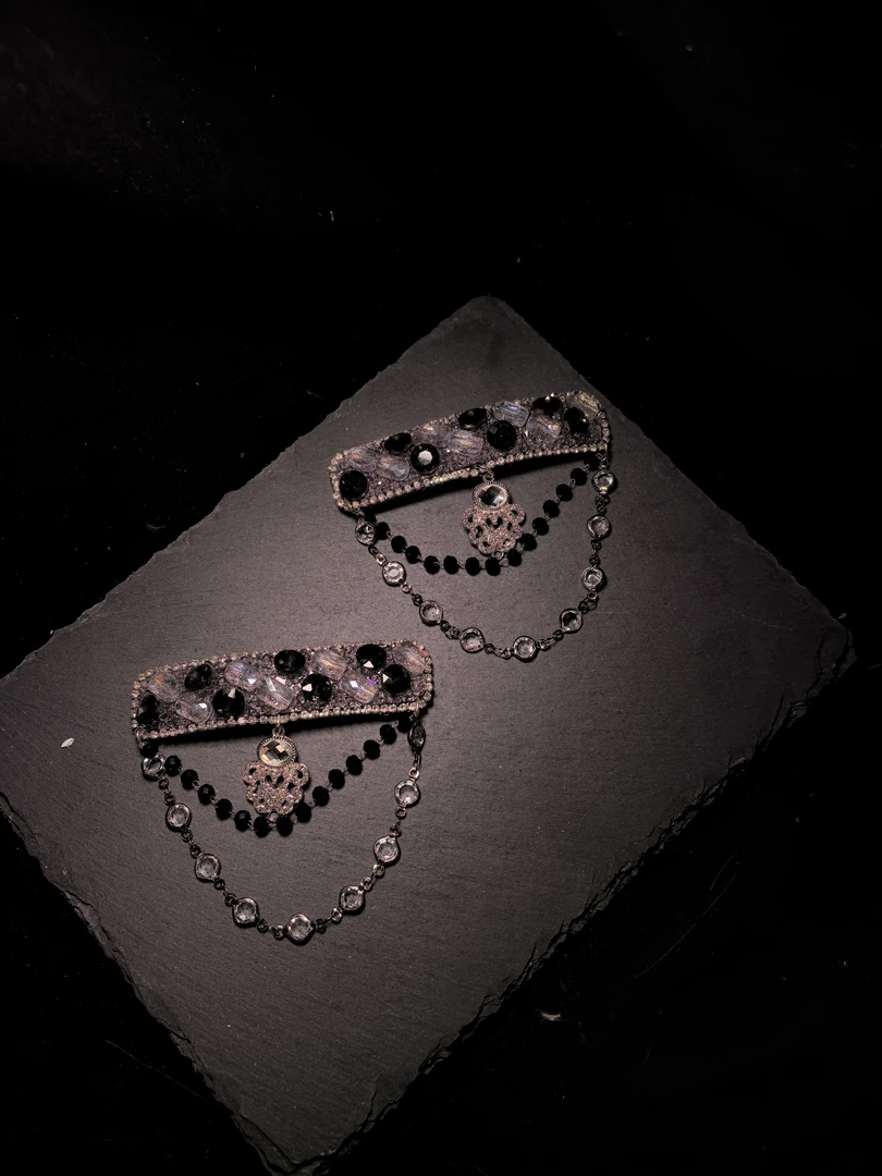 【Dagiin】民族风蒙古族手工流苏卡子（短款）