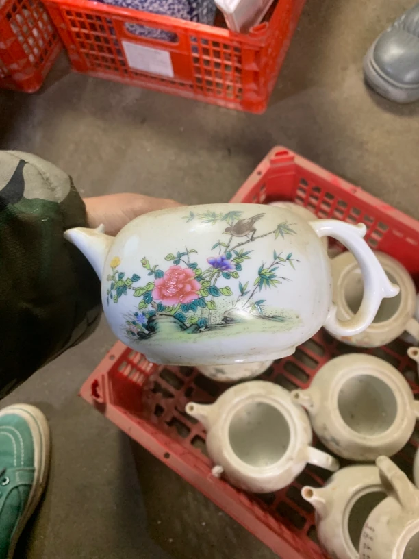 茶壶茶壶 老瓷器茶壶哦 茶壶哦