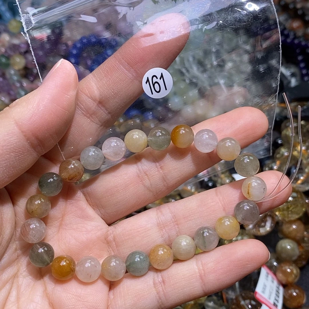 【闪购商品】烟晶手链银S925镶嵌