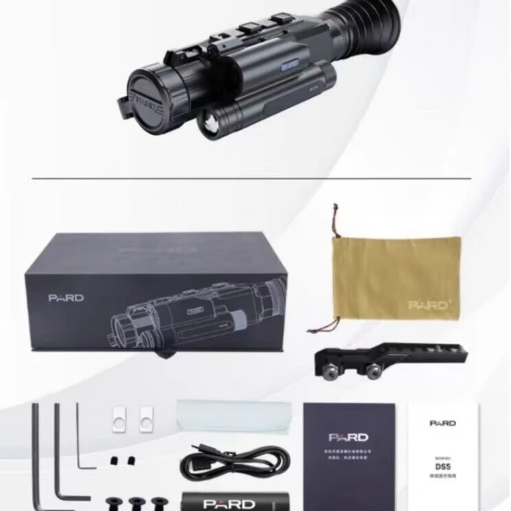 PARD普雷德007红外激光十字线套瞄夜视仪热成像008测距高清夜视镜