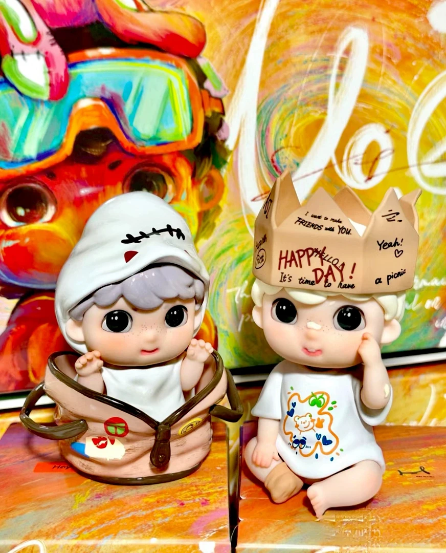 【闪电潮玩】啊肆ASI4号城系列盲盒新款潮玩手办可爱摆件