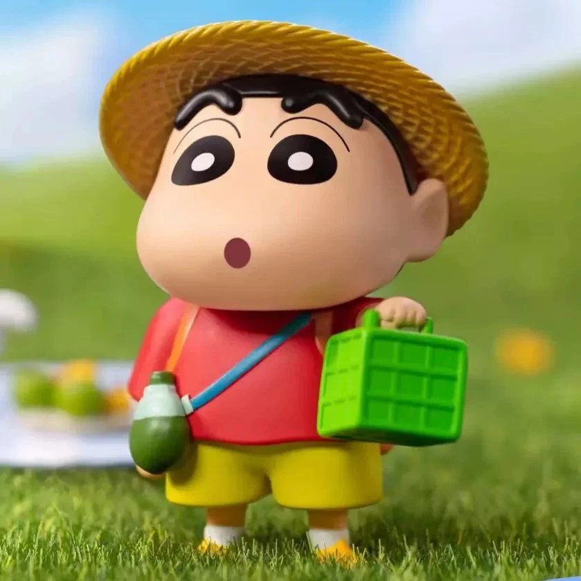 【闪电潮玩】蜡笔小新日常系列3盲盒潮玩摆件手办桌面装饰