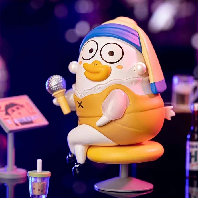 【闪电潮玩】小刘鸭不正经博物馆平凡打工人系列盲盒手办