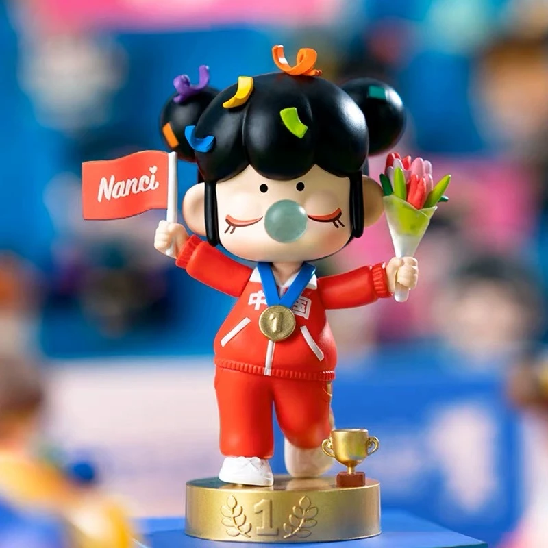 【闪电潮玩】nanci囡茜若来运动会系列盲盒手办送人