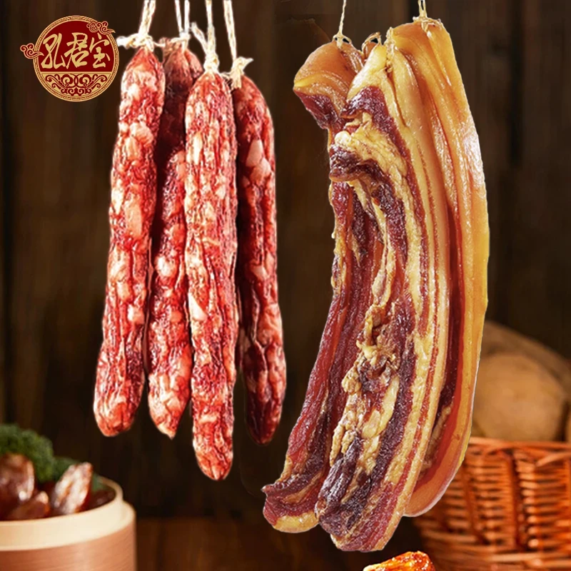 孔君宝【芬姐精选】正宗广式风干腊味（猪肉）传统手工