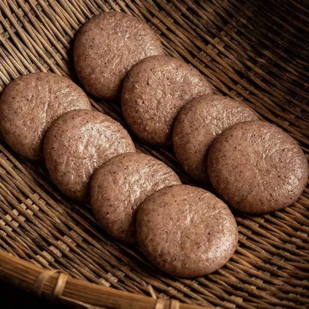 湖南新化紫鹊界手工糁子粑营养食用