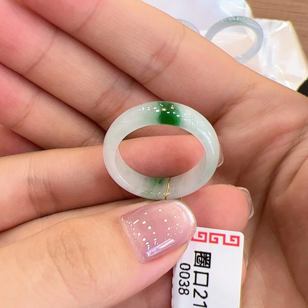 【闪购商品】翡翠戒圈未镶嵌21号