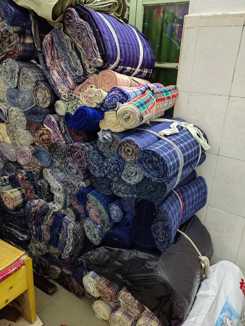 老土布 老粗布 手纺线 植物染 天然无化学添加