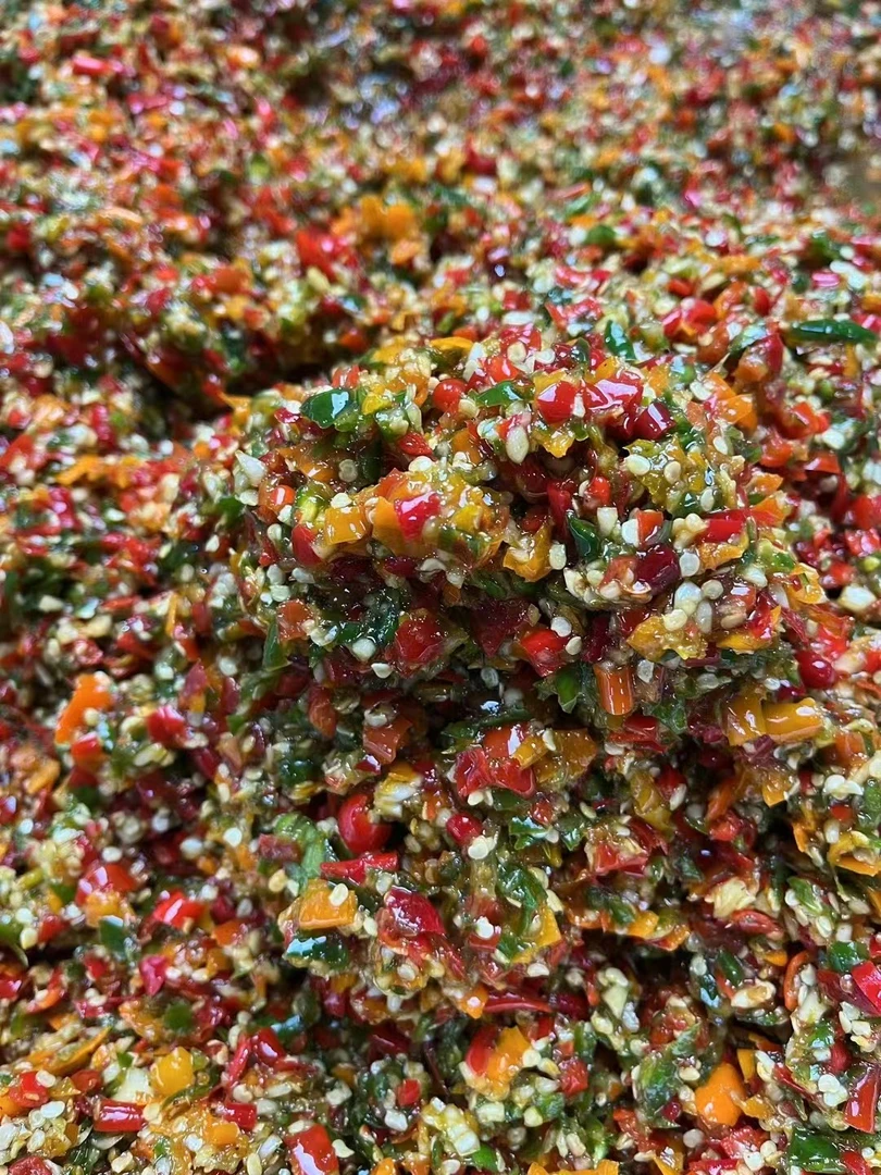 萝卜榨菜下饭菜黄瓜皮彩椒酱外婆菜