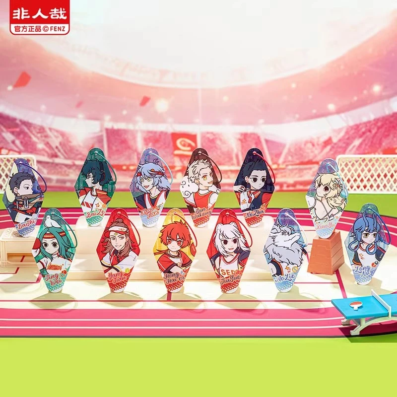 非人哉同心筑梦系列 闪粉亚克力挂件 挂件盲盒