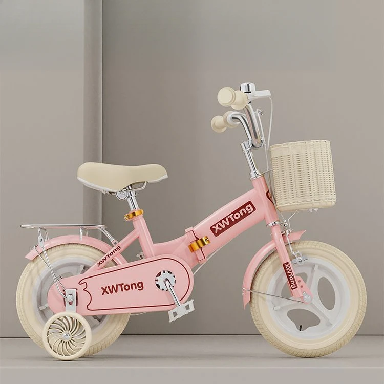 儿童自行车3-6-7-8-9岁男女孩单车可折叠童车12-14-16-20寸脚踏车