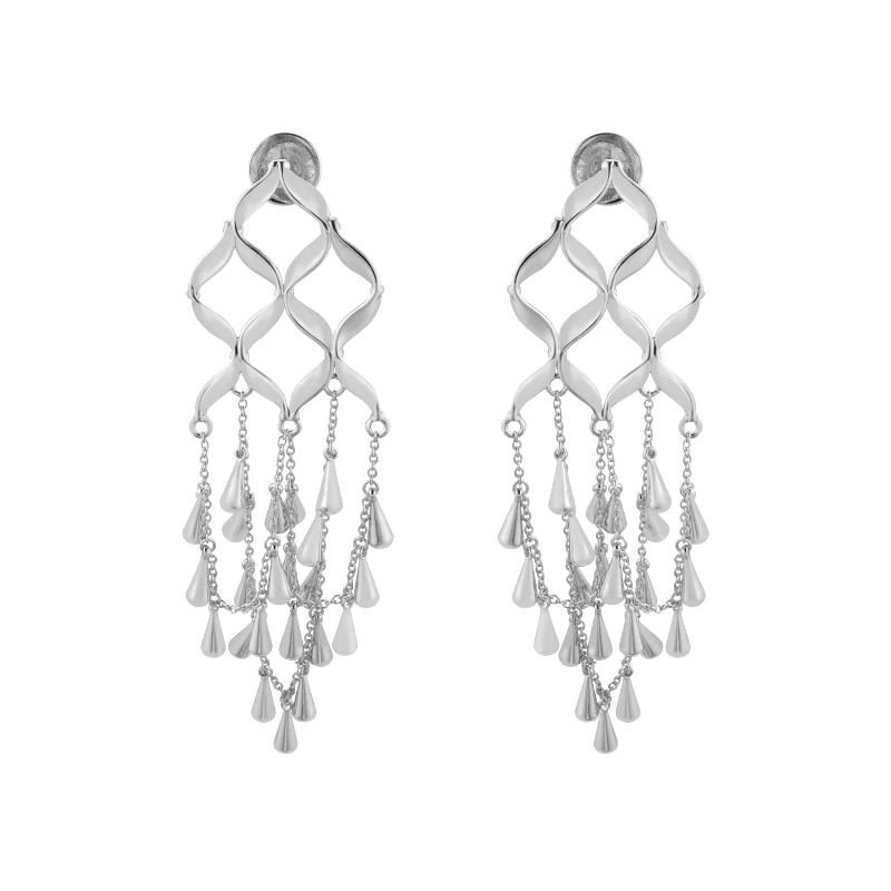 INSANE/云山 铜合金合成锆石耳饰 X•EVERYDAY小众Gaodi流苏耳钉