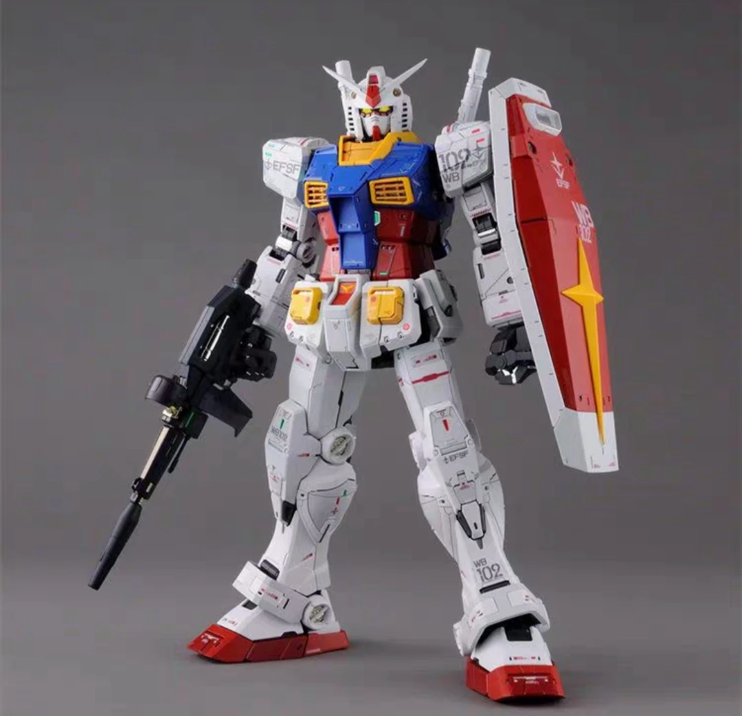 （可代拼装）正版现货 RX-78-2  PGU 元祖高达 2.0 拼装 模型 手办