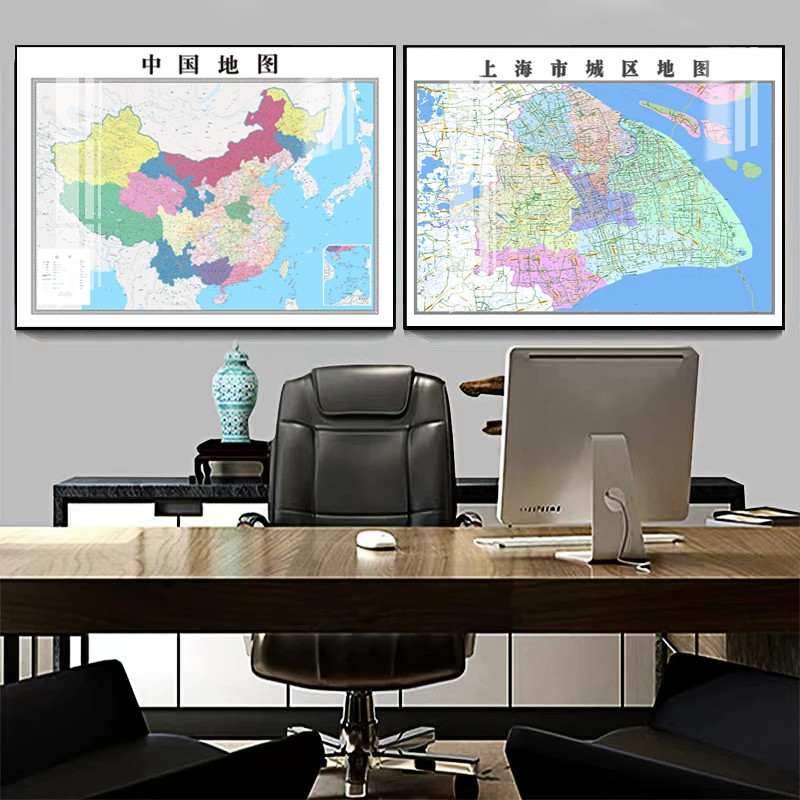 上海中国装饰画现代老板办公室挂画客厅背景墙会议室