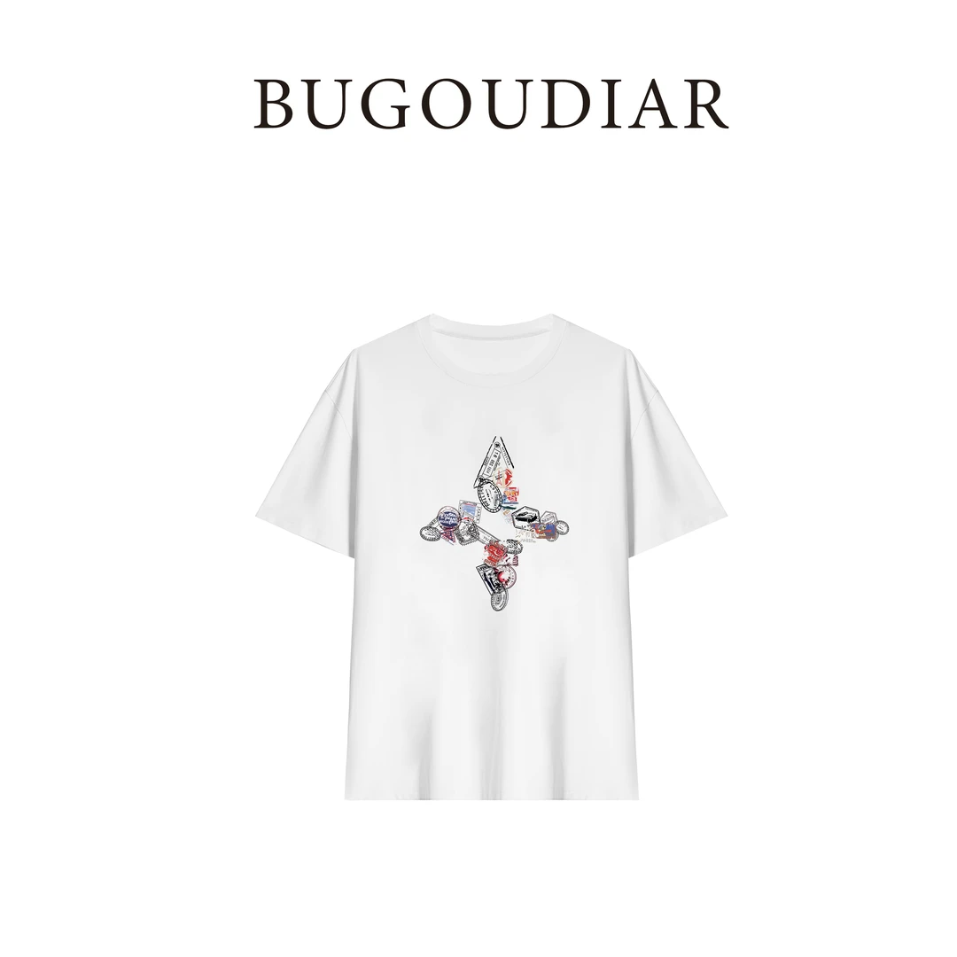 2024夏季百搭卡通时尚圆领短袖BU2024120