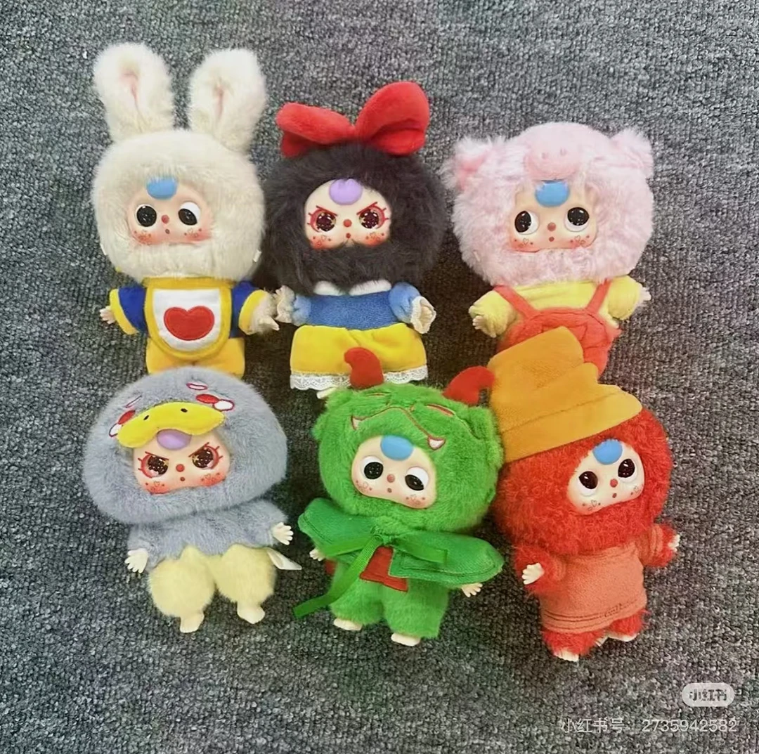 （欧豆豆潮玩）娃三岁童话奇遇记毛绒潮玩拆盒娃娃女生挂饰盲盒