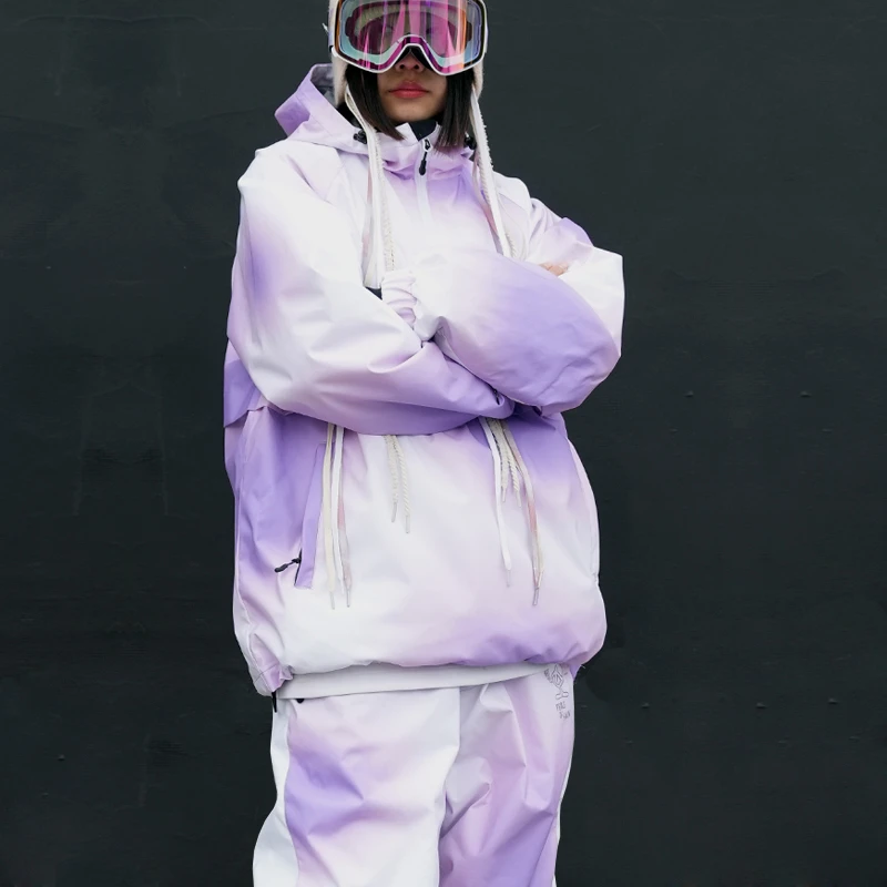 John snow单板滑雪服女男款防水防风防寒专业加厚保暖滑雪服套装