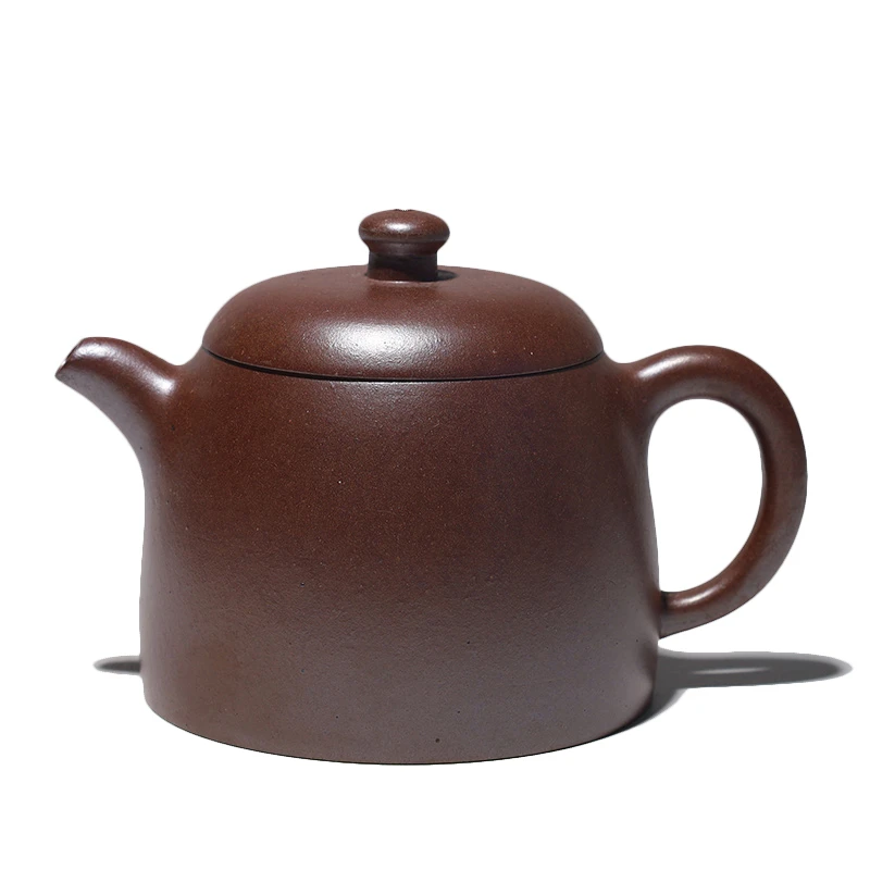 大吉羊柴烧 宜兴紫砂壶茶壶 原矿紫砂钟情130ml庄杰