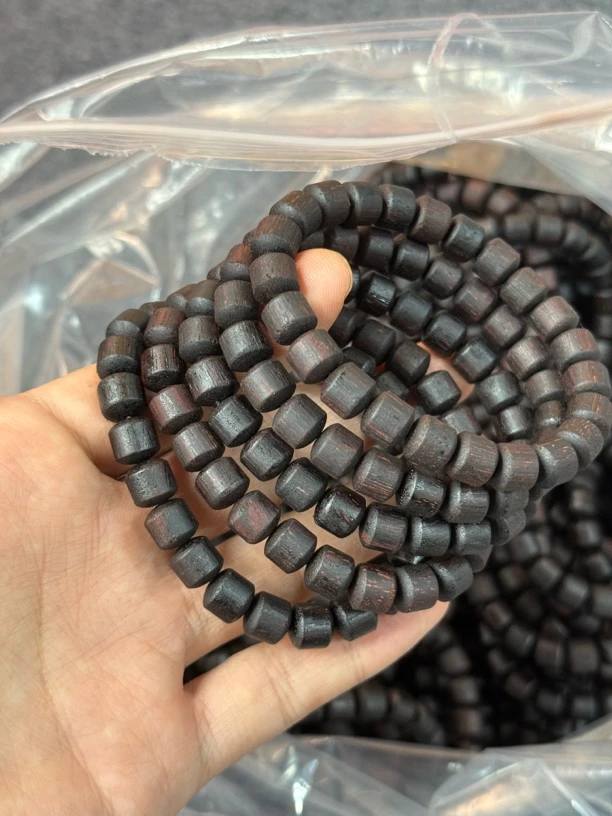 【双十一福利】降真香糖结0.8桶珠手串单圈 多样性发其一