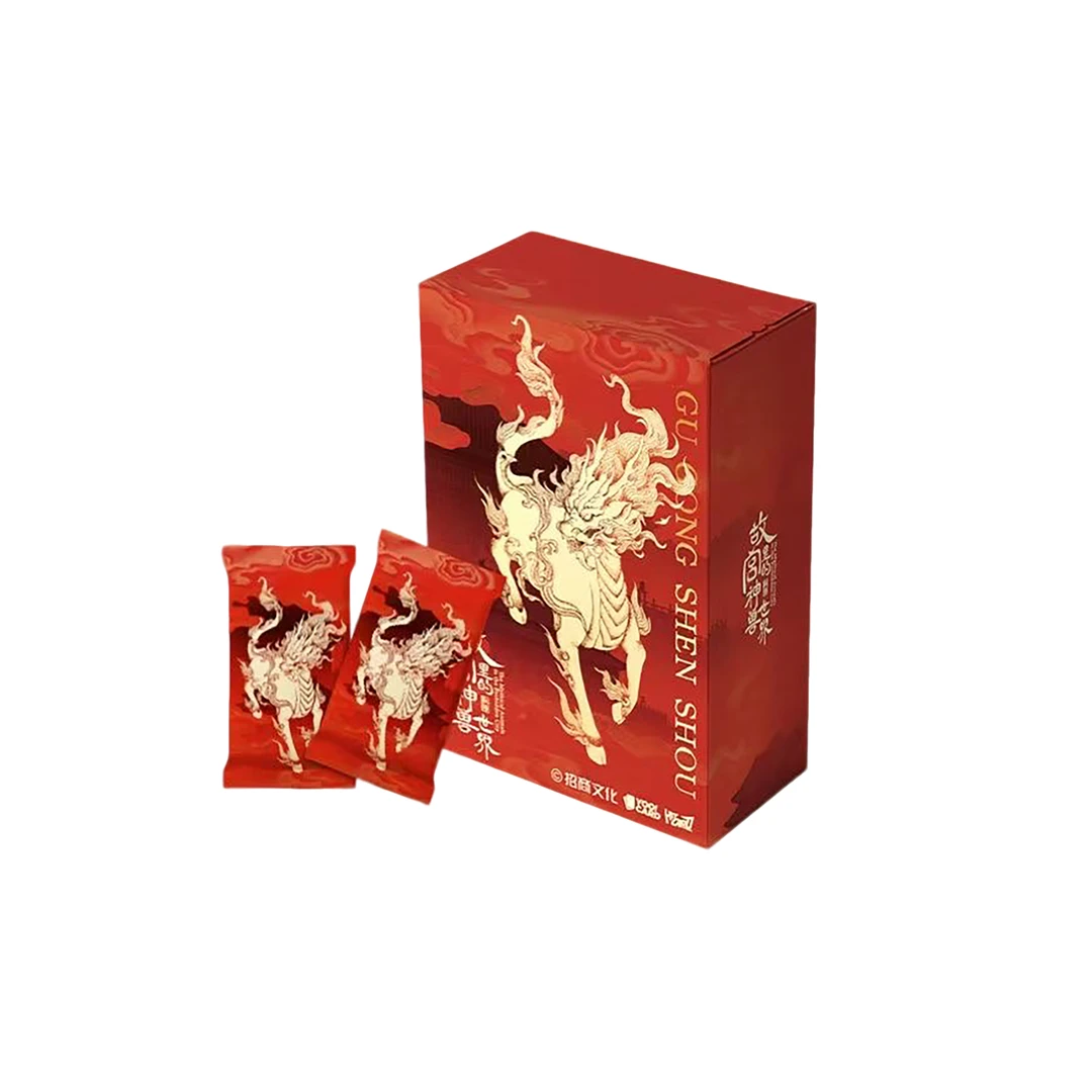 Hitcard【故宫里的神兽世界典藏卡】穿越年非遗周边潮玩盲盒（代拆）