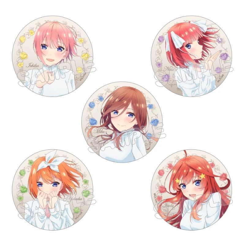 五等分的花嫁私服&轻花嫁吧唧徽章【下单不退，禁止未成年人购买】