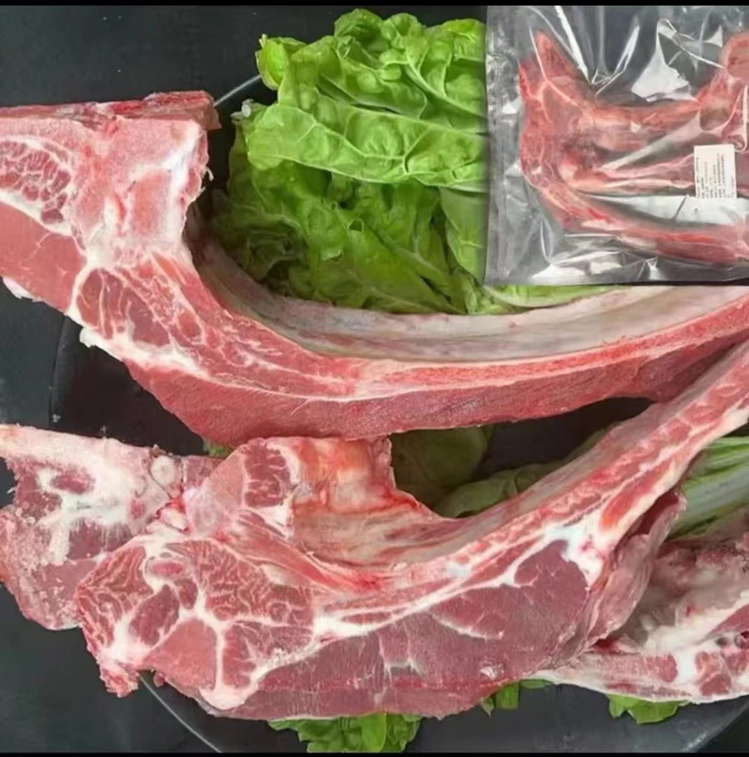 拍3斤送2斤带脊骨农家黑土猪排骨冷鲜切条发货