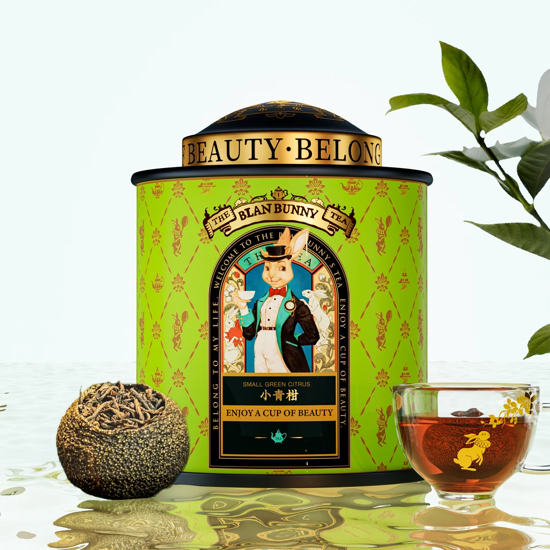 Blan Bunny/布兰兔白桃乌龙冷泡茶花果茶蜜桃乌龙水果茶乌龙茶叶