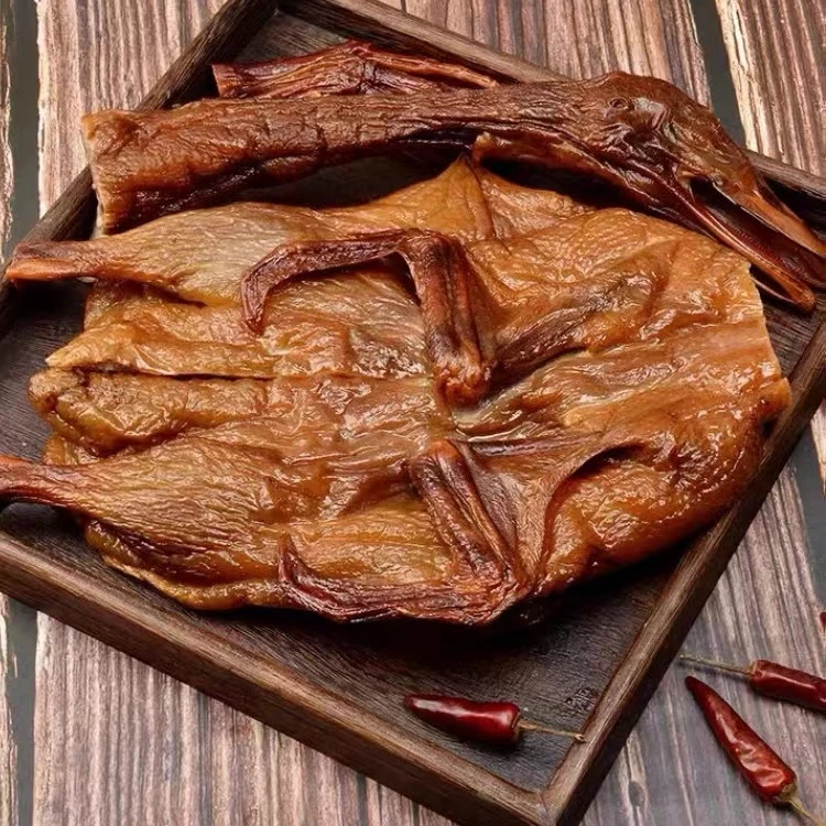 【腊板鸭现场称重】川味特色美味腊板鸭农家传统柴火烟熏