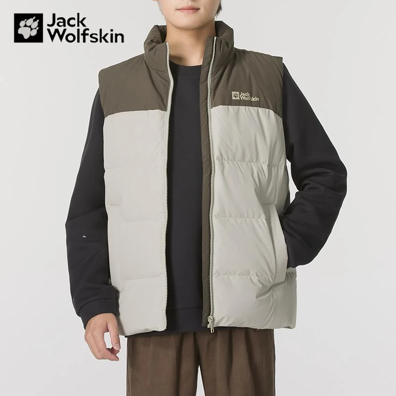 狼爪羽绒马甲男女装秋冬防风户外徒步运动夹克保暖棉羽外套A62273