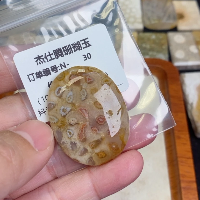 【闪购商品】硅化珊瑚（珊瑚玉）颈饰未镶嵌?****a