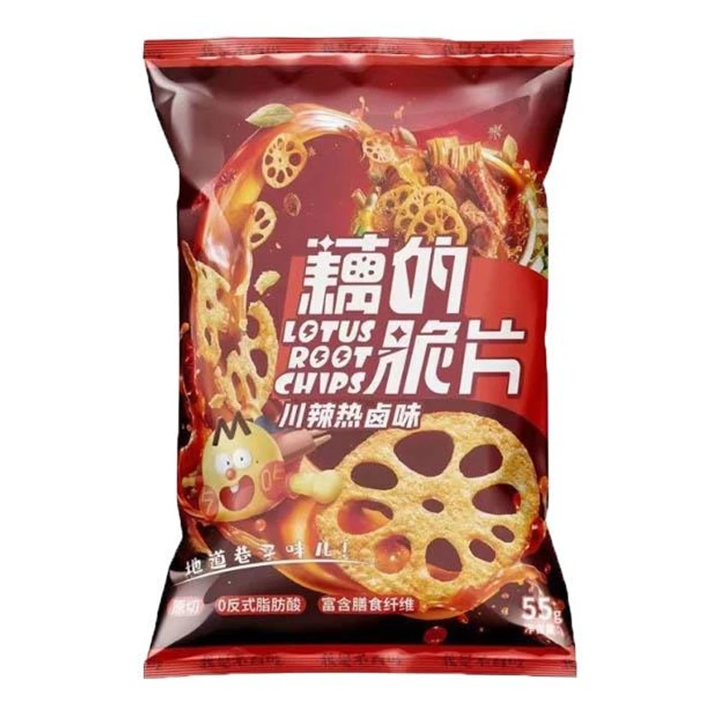 藕的脆片（川辣热卤味）55g