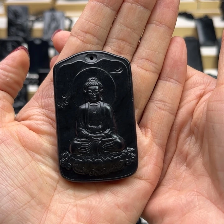 和田玉手串未镶嵌开*者大日如来