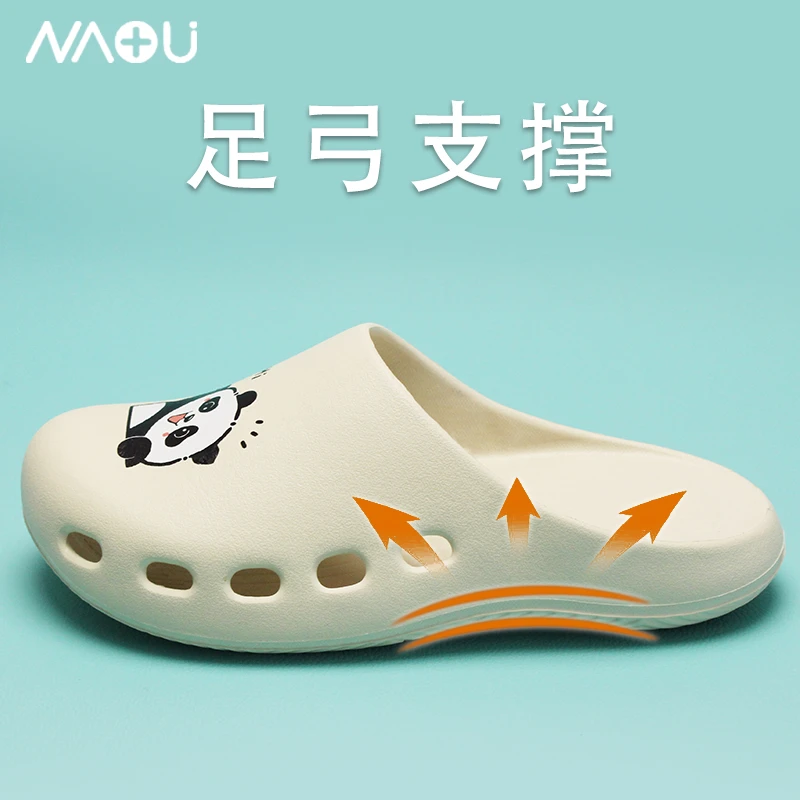 南欧鱼手术鞋拖鞋手术室专用鞋女透气防滑软底包头男工作鞋洞洞鞋
