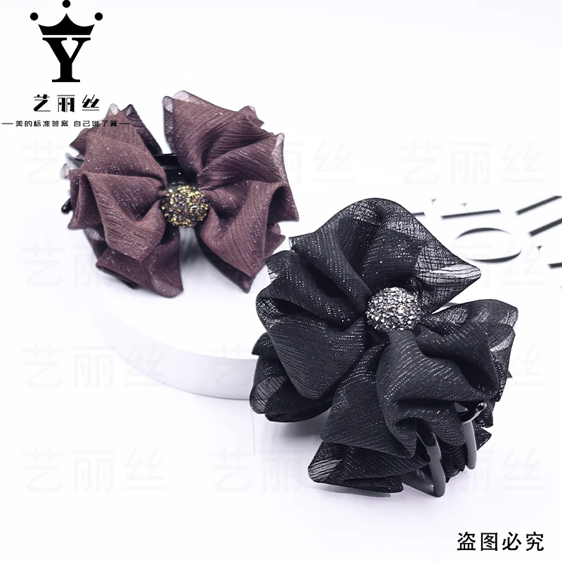 艺丽丝 路易斯王妃 [巴黎萱妃] 秋冬新品气质款丸子夹8cm YL655