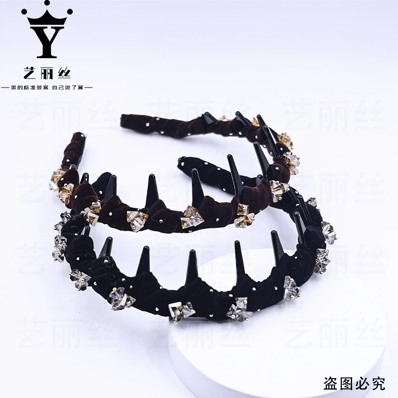 艺丽丝 巴黎王妃 [布拉格]2024年秋冬新款法式钻钻款发箍YL711
