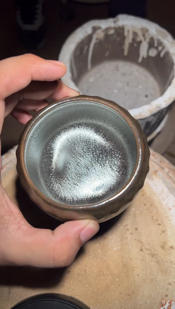 【闪购商品】茶盏22@建窑建盏倪锋