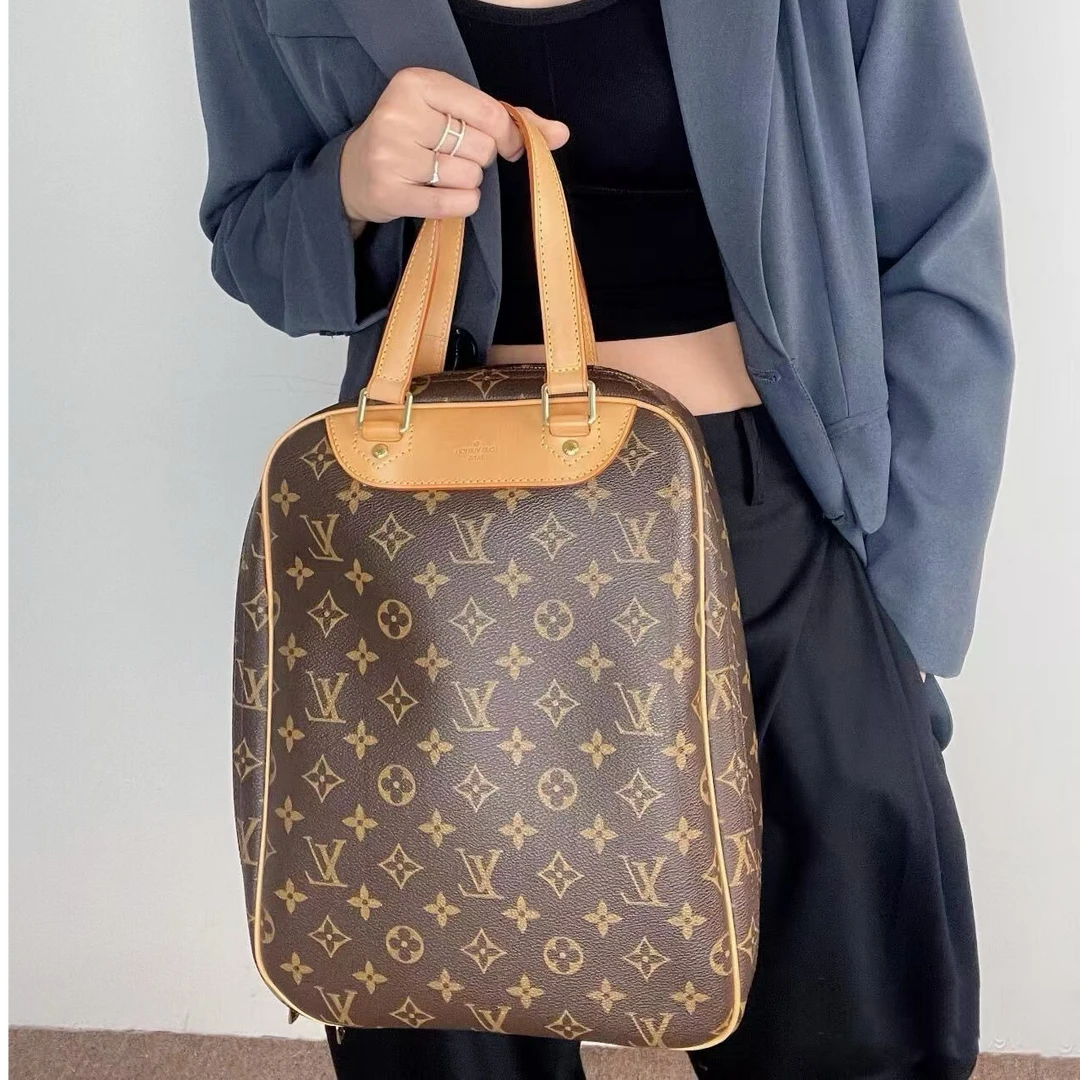 95新 LouisVuitton/路易威登 LV老花手提包竖版珍妮